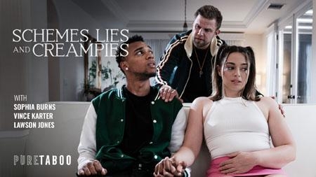 PureTaboo – Sophia Burns: Schemes, Lies, and Creampies