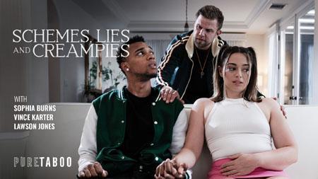 PureTaboo – Sophia Burns: Schemes, Lies, and Creampies